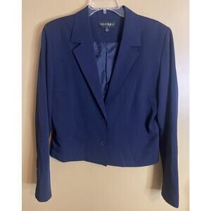 Adolfo Women's Navy Blazer Size 12